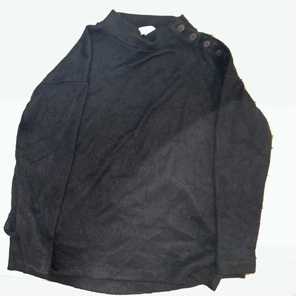 Loft midweight black sweater